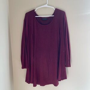 Cameo - Sandro Women's Burgundy Top